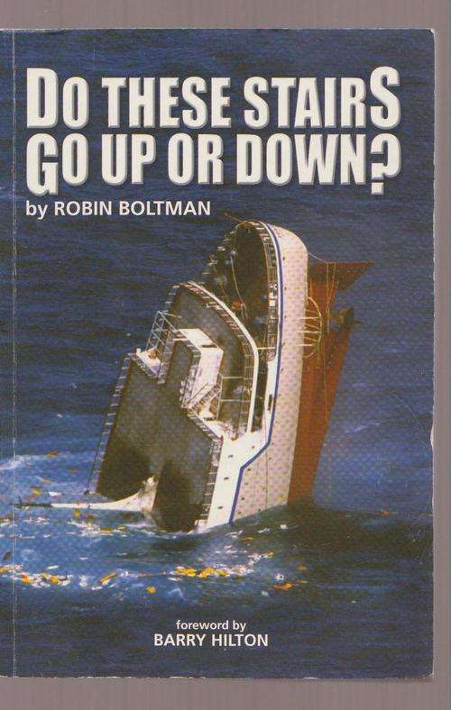 Signed - Robin Boltman - Do These Stairs Go Up Or Down? Achille Lauro & Oceanos....