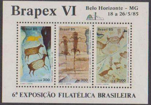 Brazil 1985 - Philatelic Exposition Miniature Sheet
