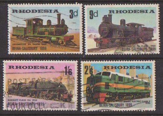 Rhodesia 1969 - Complete Set Of 4