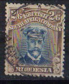 Rhodesia B.S.A.C./1913-22- 2/6shillings