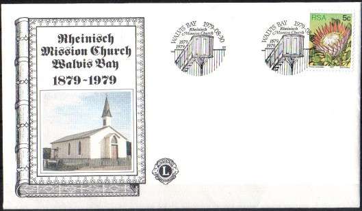 1979-Mission Church-Walvis Bay Commemorative Cover