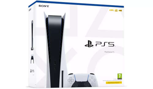 PlayStation 5 (PS5) Console + Dualsense 5 Controller  + Disc Edition  + 825 gb