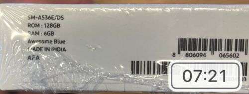 BRAND NEW SEALED SAMSUNG A53 5G DUAL SIM 128GB