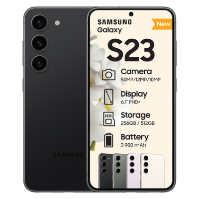 BRAND NEW SEALED SAMSUNG S23 DUAL SIM 256GB BLACK LOCAL STOCK