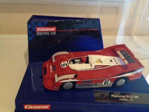 Scalextric CARRERA PORSCHE CAN AM 917/30 1975 RED RARE BRAND NEW NO RESERVE 1/32 SLOT CAR