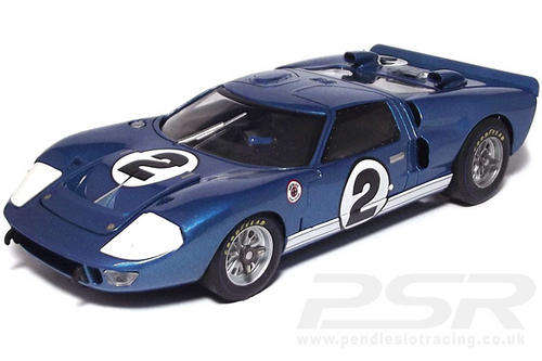 Scalextric FLY Ford GT40 MKII No.2 12h Sebring 1966 (F708101) Dan Gurney RARE 1/32 SLOT CAR