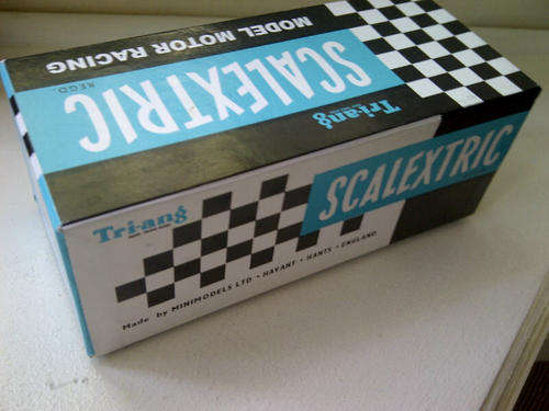 Scalextric TRIANG Lotus Ferrari Vanwall Porsche Lister Jaguar Aston Martin box