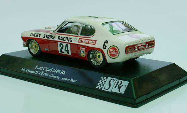 Scalextric SRC FORD CAPRI LUCKY STRIKE KYALAMI 9 HOUR 1971 LTD ED 1/32 SLOT CAR