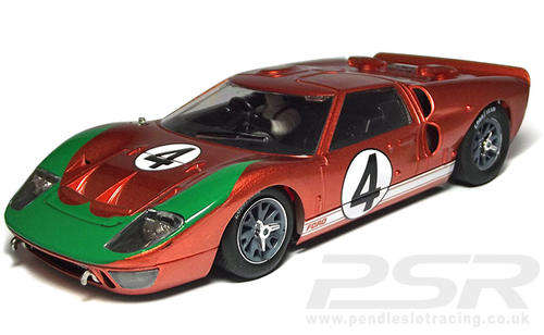 NSR SCALEXTRIC Ford MK II GT40 No.4 Le Mans 1966 Mark Donohue & Paul Hawkins 1/32 SLOT CAR
