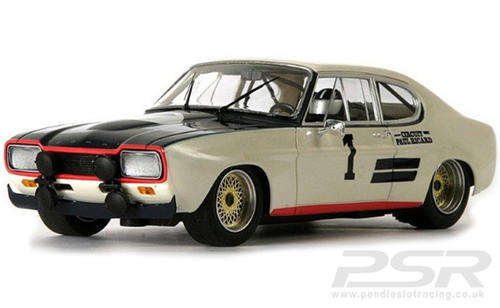 Scalextric SRC Ford Capri 2600 RS JACKIE STEWART WORLD CHAMPION 6H PAUL RICARD 1972 1/32 SLOT CAR