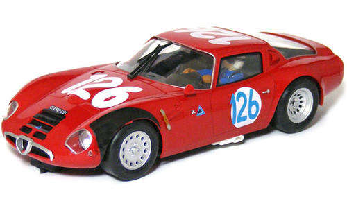 Scalextric FLY Alfa Romeo TZ2 TARGA FLORIO 1966 BRAND NEW RARE 1/32 SLOT CAR