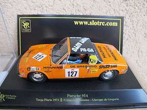 Scalextric SRC PORSCHE 914 TARGA FLORIO 1973 NEW LTD ED 1/32 SLOT CAR