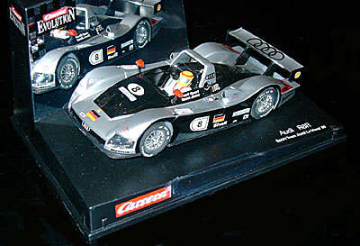 Scalextric Carrera Audi R8R #8 3rd Le Mans 24 Hours 1999 TEAM JOEST REF 25418 RARE New 1/32 SLOT CAR