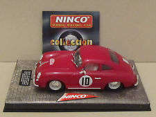 Scalextric NINCO Porsche 356 A #10 1953 Rally Monte Carlo Rare 50177 VintageBRAND NEW 1/32 SLOT CAR