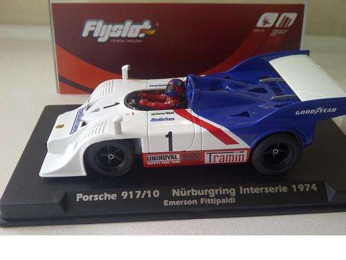 Scalextric FLY PORSCHE 917/10 CAN AM EMERSON FITTIPALDI VERY RARE 1/32 SLOT CAR