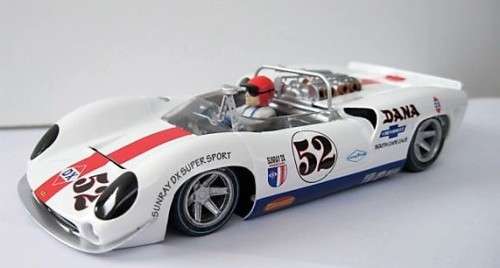 Scalextric Thunder Slot CA00202-SW - LOLA T70 SPYDER CAN AM 1967 PETER REVSON 1/32 SLOT CAR