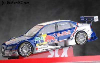 Scalextric SCX SALE Audi A4 DTM Red Bull "ekstrom" Nº1  62630 1/32 SLOT CAR