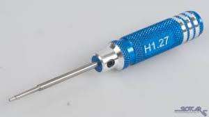 Scalextric SIDEWAYS ALLEN KEY SWSD/02  1.27mm M2.5 Aluminium SWSD/02 BRAND NEW 1/32 slot car motor