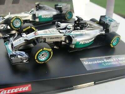 Carrera Mercedes Benz W05 F1 Hybrid Lewis Hamilton World Champ 27495 1/32 SLOT CAR NEW