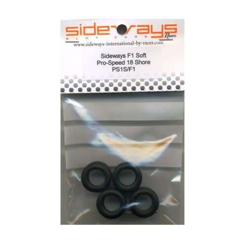 Scalextric Sideways (4) Tyres PROSPEED Line F1 - Medium PS1M/F1 new 1/32 SLOT CAR
