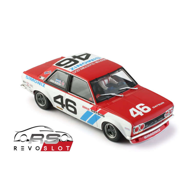 Scalextric RevoSlot Datsun 510 BRE SCCA Trans-Am 1972 No.46 RS0201 1/32 slot ca