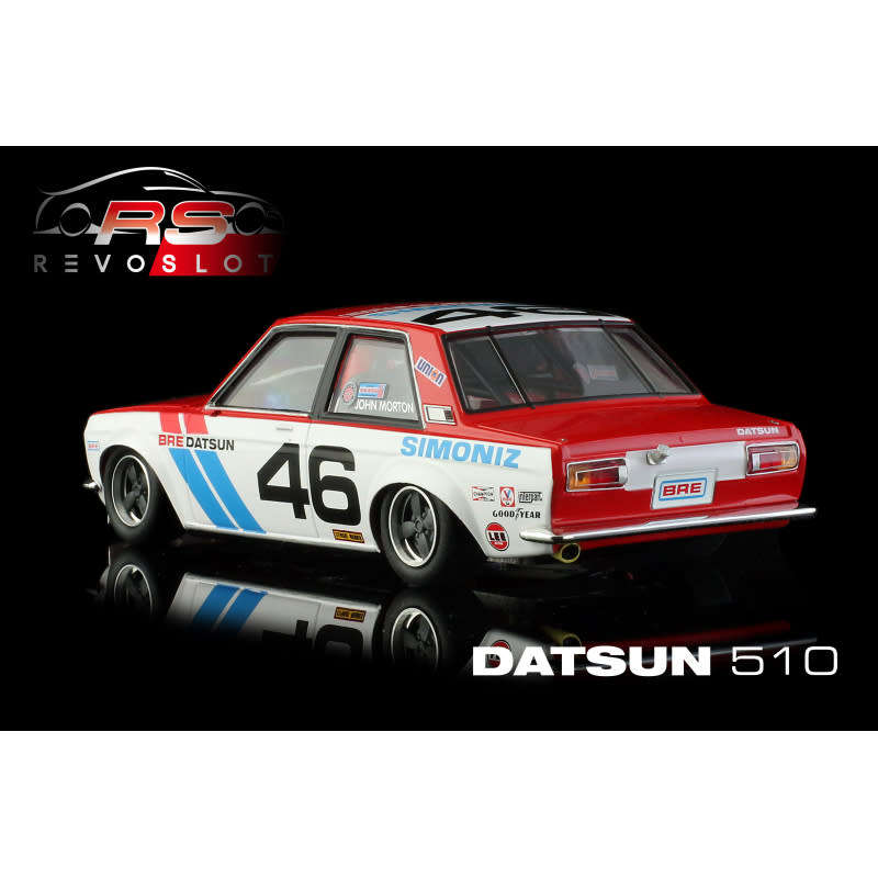 Scalextric RevoSlot Datsun 510 BRE SCCA Trans-Am 1972 No.46 RS0201 1/32 slot ca