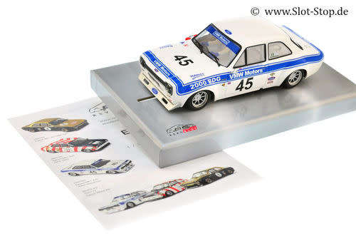 Scalextric RevoSlot Ford Escort Mk1 RS 1600 #45 VMW Motors RS0185 1/32 slot ca
