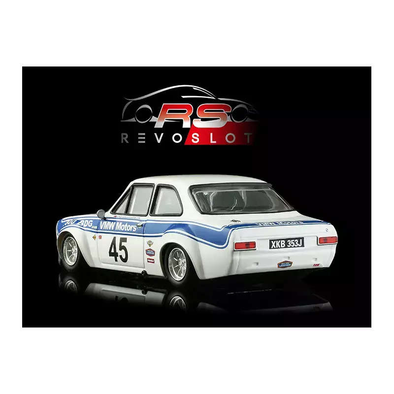 Scalextric RevoSlot Ford Escort Mk1 RS 1600 #45 VMW Motors RS0185 1/32 slot ca
