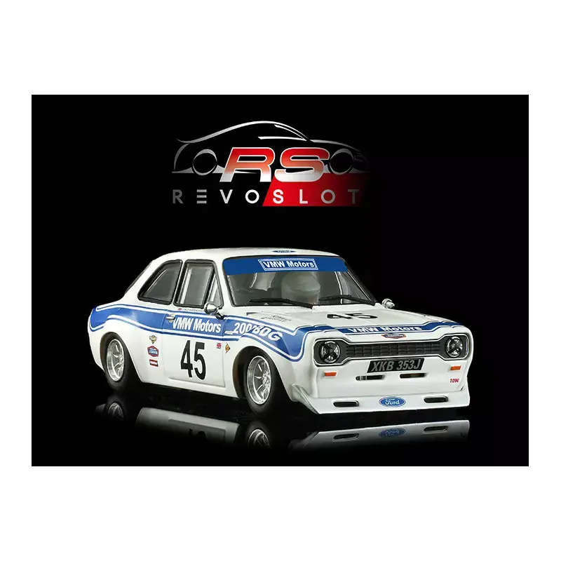 Scalextric RevoSlot Ford Escort Mk1 RS 1600 #45 VMW Motors RS0185 1/32 slot ca