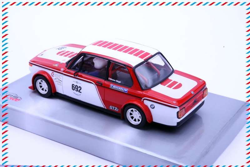 Scalextric RevoSlot BMW 2002ti Bruno Hugli #692 RS0176 1/32 slot ca