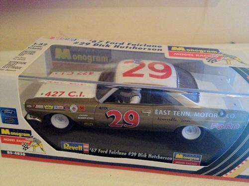 Scalextric REVELL MONOGRAM FORD FAIRLANE 67 NASCAR V RARE 1/32 SLOT CAR