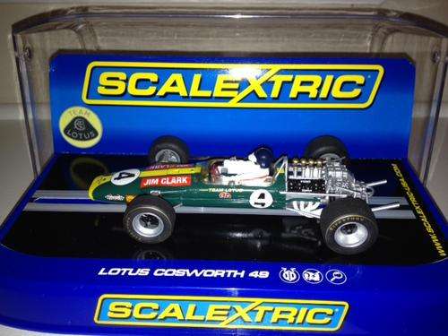 Scalextric LOTUS COSWORTH 49 F1 KYALAMI SOUTH AFRICA JIM CLARK 1968 RARE 1/32 SLOT CAR