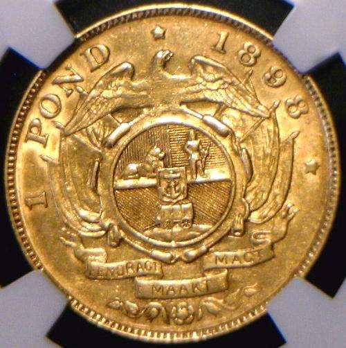 1898 Pond NGC GRADED XF45!!!! #R1 START