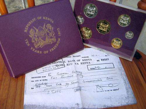 Kenya 1973 Mint set - in original packaging