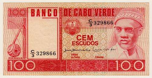 Cape Verde 100 Escudos 1977 P.54 EF+ condition
