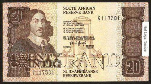 SA 20 Rand (TW de Jongh 4th issue)1979, in EF condition