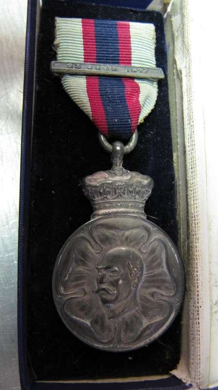 WWI Silver Masonic Medal, "H.R.H. The Duke of Connaught MWGM 1717-1917"