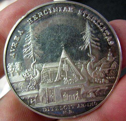 200yr anniversary of the Clausthal University of Technology 1775-1975 Fine Silver(0.999) medallion