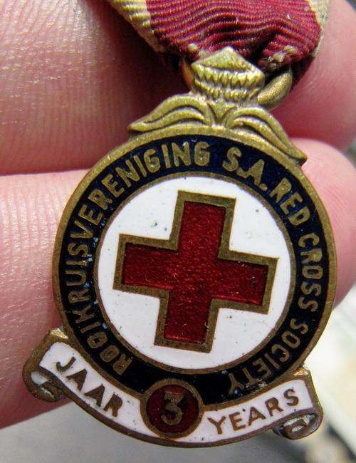 SA Red Cross Society - 3 years badge