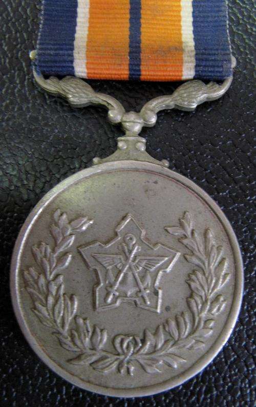 SADF General Service Medal, Full size, awarded to 129014