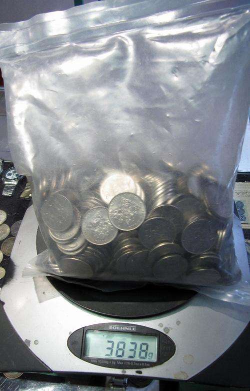 Original sealed bank bag with 400 UNC x 1989 50c pieces
