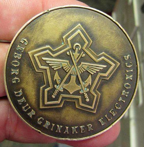 SADF 1987/88 Battle of Cuito Cuanavale 'OPS Modular / Hooper / Packer' bronze medallion