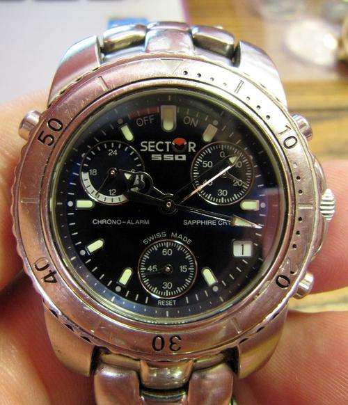 SECTOR 550 'No Limits' Chrono-Alarm Quartz mens watch