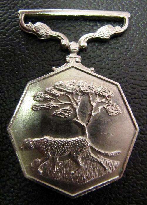 SADF Southern Africa Medal, Full size, awarded to 3319 - Uniface suspender