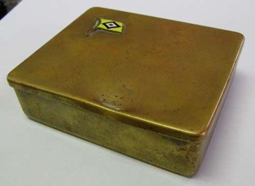 Deutsche Ost-Afrika-Linie brass tin