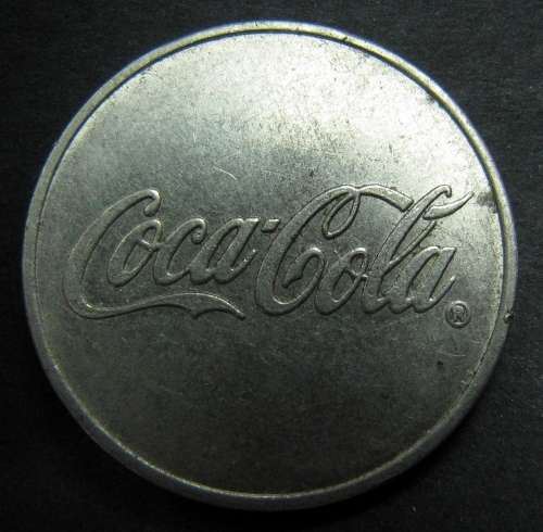 Coca-Cola vending machine token