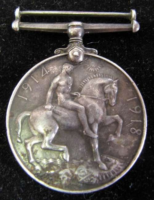 WWI British War Medal awarded to CPL. J Fitz 1st C.C.