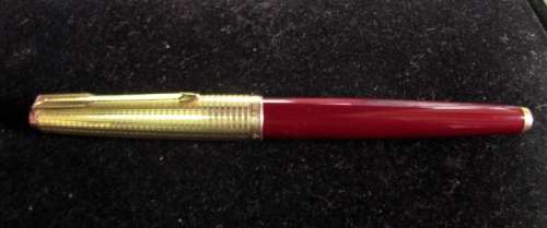 PARKER 12ct Rolled Gold 'Hooded Nib' pen