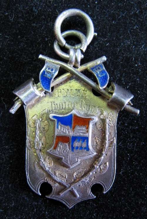 1891 Fylde Junior Cup silver medal by Vaughton & Sons, Birmingham-CRAZY R1 START!!!