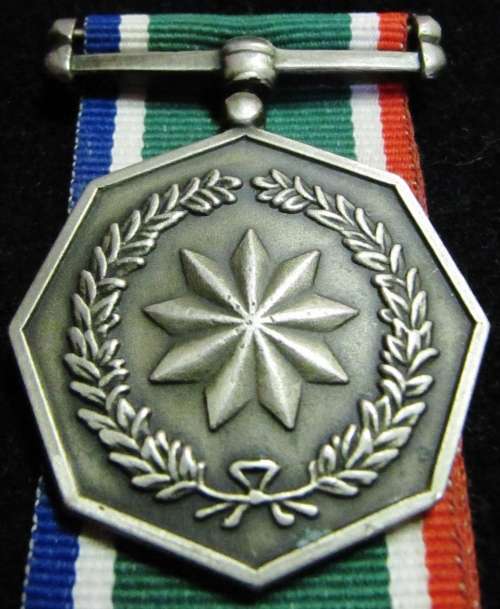 SANDF 10yrs Loyal Service Medal awarded to 4384 - *CRAZY R1 START*
